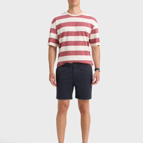ALVERO MONERO DAVIS NAVY BLUE BERMUDA SHORTS